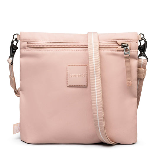 Pacsafe® GO anti-theft crossbody pouch, Sunset Pink