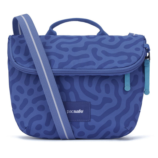 Pacsafe® GO Anti Theft Saddle Crossbody, Cerulean Blue