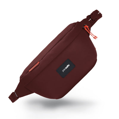 Pacsafe® GO anti-theft sling pack, Garnet Red