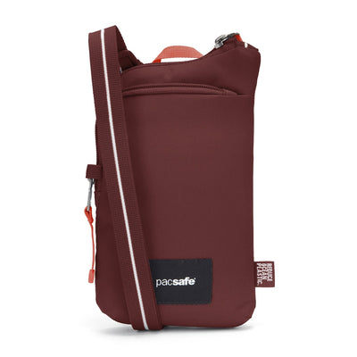 Pacsafe® GO anti-theft tech crossbody, Garnet Red
