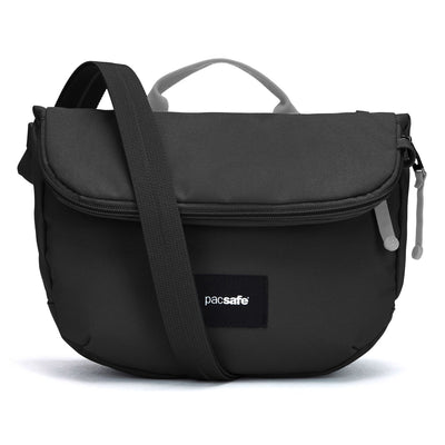 Pacsafe® GO Anti Theft Saddle Crossbody, Jet Black