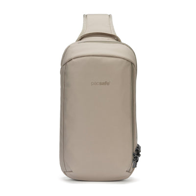 Pacsafe® V Tech Anti-Theft Sling Pack, Beige