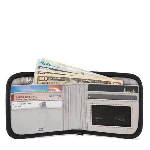 Pacsafe® RFIDsafe™ V100 RFID blocking bifold wallet