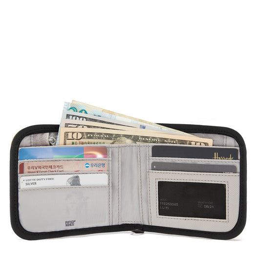 Pacsafe® RFIDsafe™ V100 RFID blocking bifold wallet