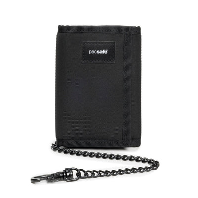Pacsafe® RFIDsafe™ Z50 RFID blocking trifold wallet, Black