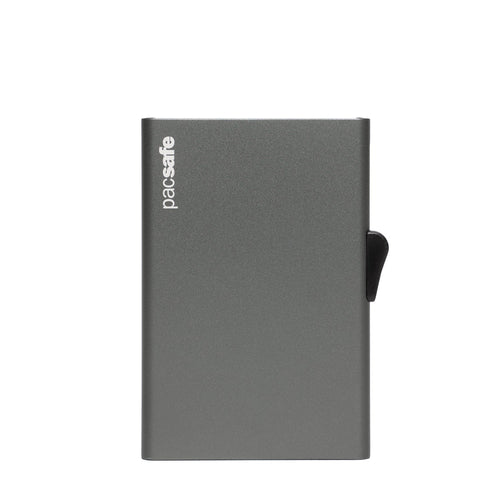 Pacsafe® RFIDsafe™ RFID blocking aluminum slider wallet