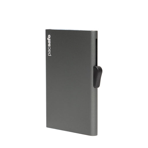 Pacsafe® RFIDsafe™ RFID blocking aluminum slider wallet