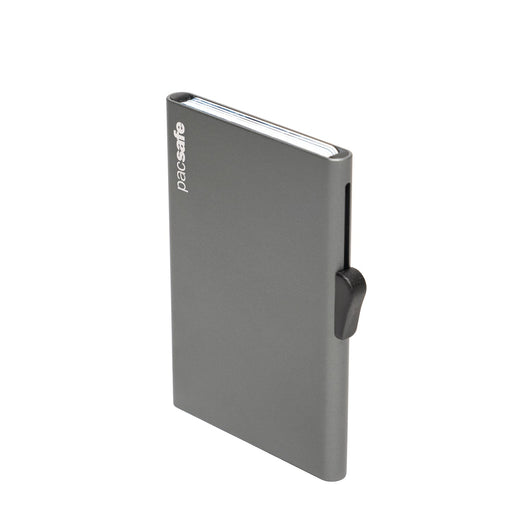 Pacsafe® RFIDsafe™ RFID blocking aluminum slider wallet