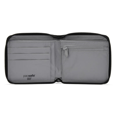 Pacsafe® RFIDsafe™ RFID blocking zip around wallet