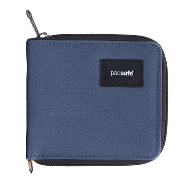 Pacsafe® RFIDsafe™ RFID blocking zip around wallet, Coastal Blue