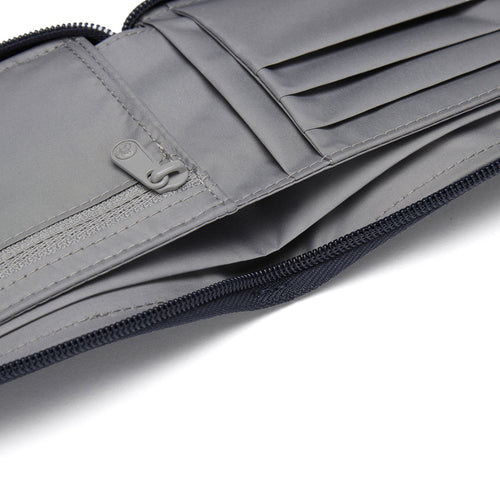 Pacsafe® RFIDsafe™ RFID blocking zip around wallet