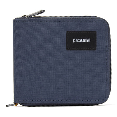 Pacsafe® RFIDsafe™ RFID blocking zip around wallet, Coastal Blue