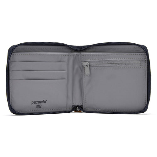 Pacsafe® RFIDsafe™ RFID blocking zip around wallet